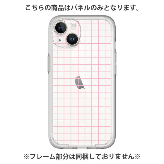 プレミアムパネル［ オリジナル - 推し色チェック - ピンク ］