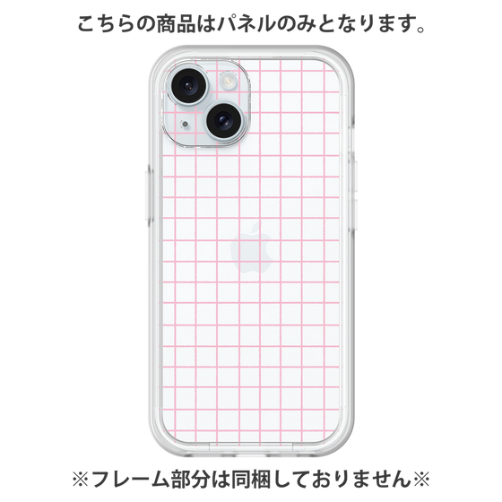プレミアムパネル［ オリジナル - 推し色チェック - ピンク ］