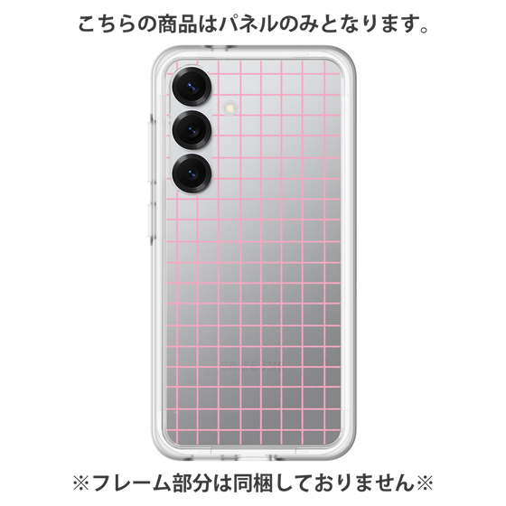 プレミアムパネル［ オリジナル - 推し色チェック - ピンク ］