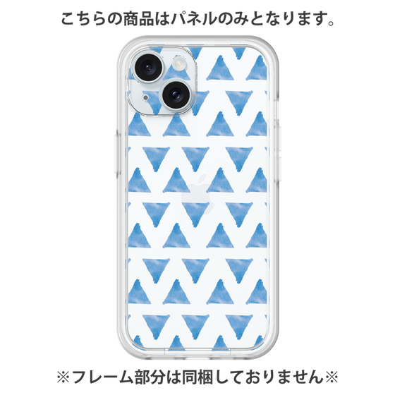 プレミアムパネル［ オリジナル - 推し色三角 - ブルー ］