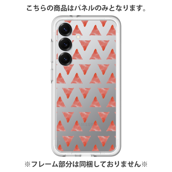 プレミアムパネル［ オリジナル - 推し色三角 - レッド ］