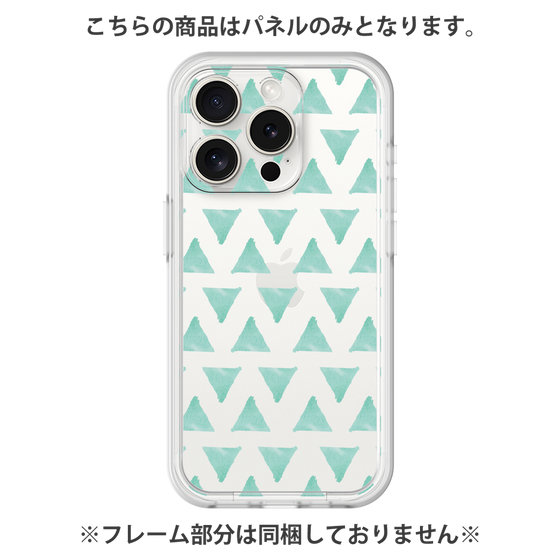 プレミアムパネル［ オリジナル - 推し色三角 - グリーン ］