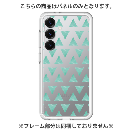 プレミアムパネル［ オリジナル - 推し色三角 - グリーン ］