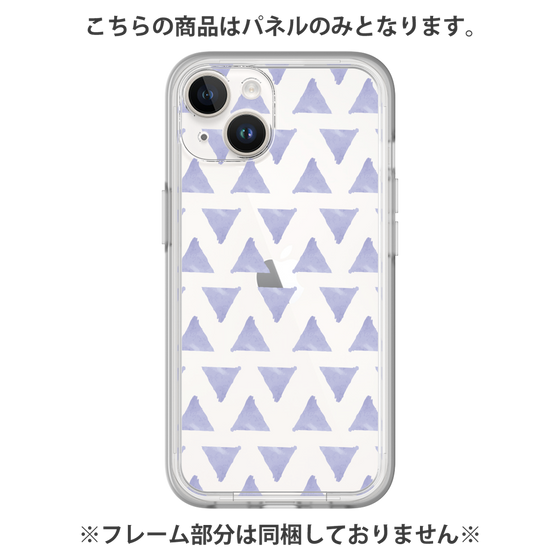 プレミアムパネル［ オリジナル - 推し色三角 - パープル ］