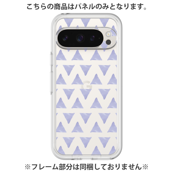プレミアムパネル［ オリジナル - 推し色三角 - パープル ］