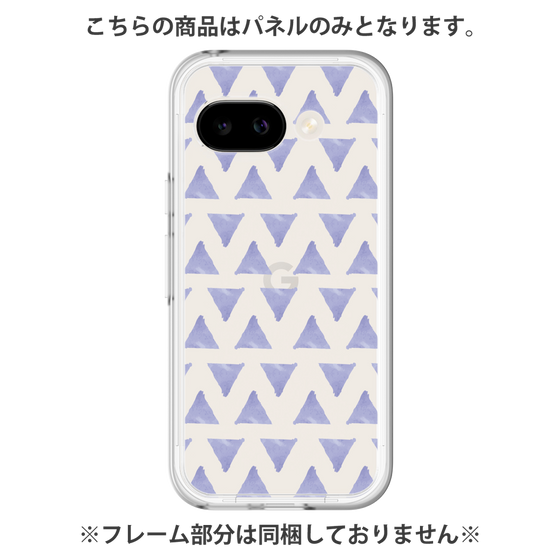 プレミアムパネル［ オリジナル - 推し色三角 - パープル ］