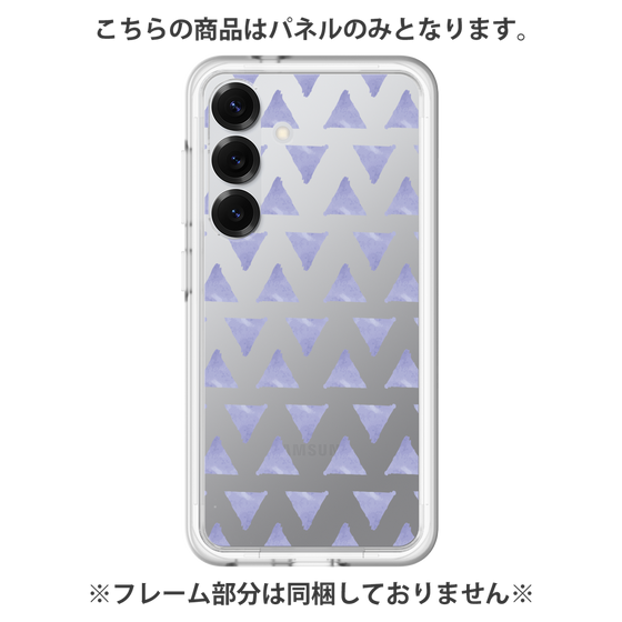プレミアムパネル［ オリジナル - 推し色三角 - パープル ］