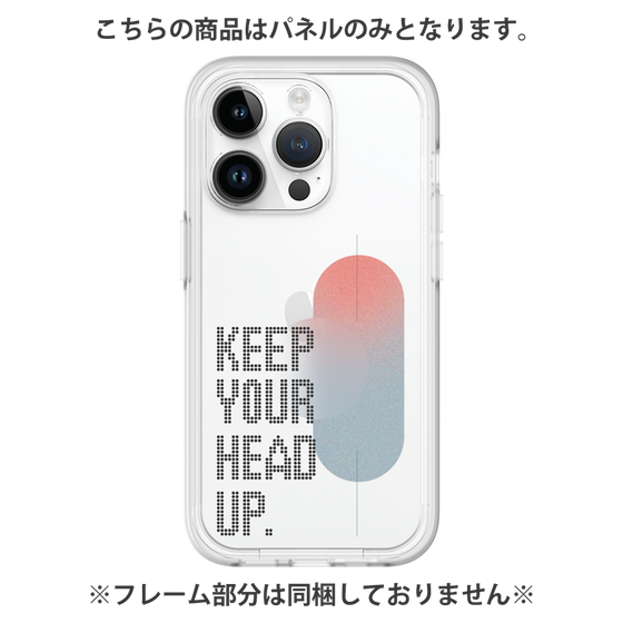 プレミアムパネル［ オリジナル - ドットオーバーレイ - KEEP YOUR HEAD UP/A ］