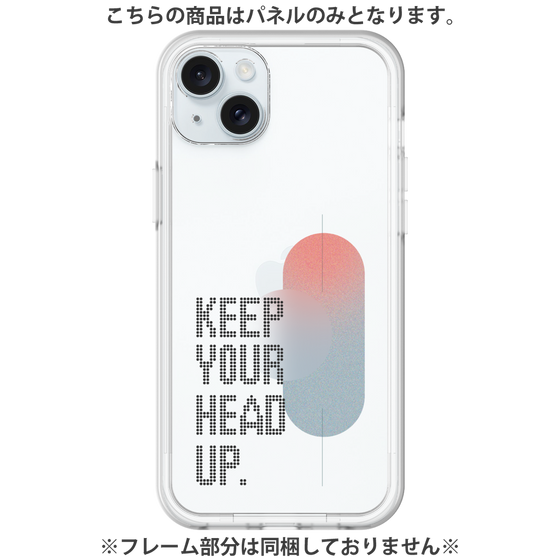プレミアムパネル［ オリジナル - ドットオーバーレイ - KEEP YOUR HEAD UP/A ］