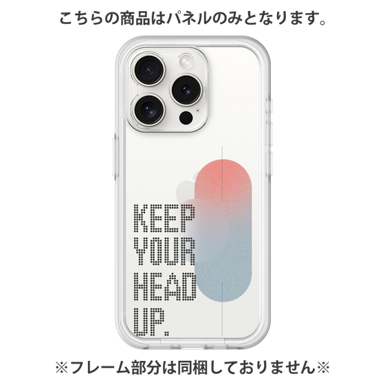 プレミアムパネル［ オリジナル - ドットオーバーレイ - KEEP YOUR HEAD UP/A ］