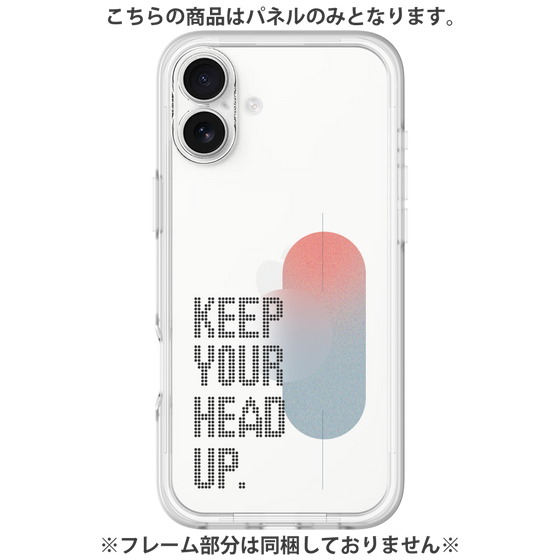 プレミアムパネル［ オリジナル - ドットオーバーレイ - KEEP YOUR HEAD UP/A ］