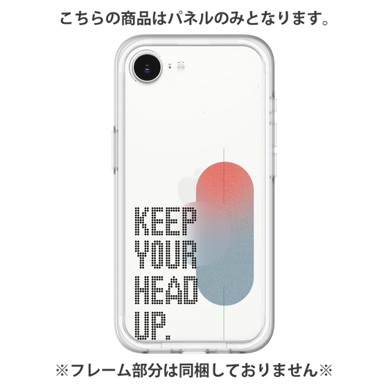 プレミアムパネル［ オリジナル - ドットオーバーレイ - KEEP YOUR HEAD UP/A ］