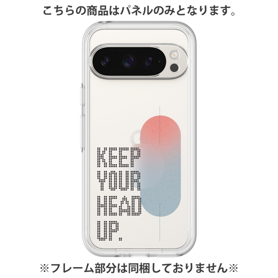 プレミアムパネル［ オリジナル - ドットオーバーレイ - KEEP YOUR HEAD UP/A ］