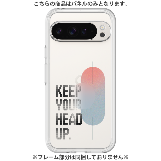 プレミアムパネル［ オリジナル - ドットオーバーレイ - KEEP YOUR HEAD UP/A ］