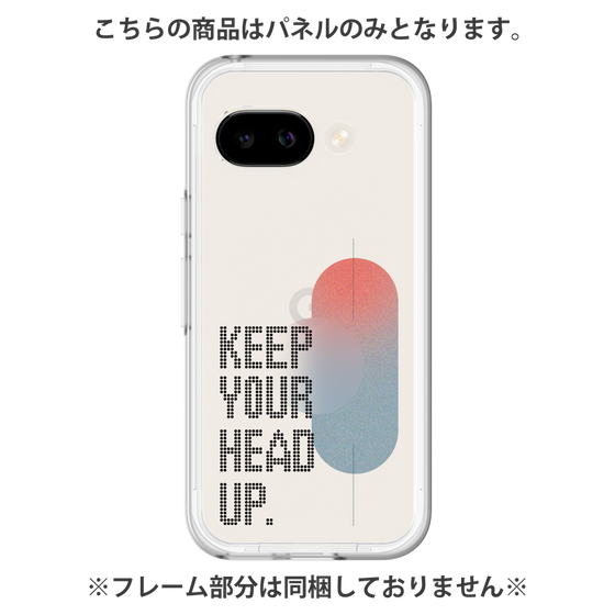 プレミアムパネル［ オリジナル - ドットオーバーレイ - KEEP YOUR HEAD UP/A ］