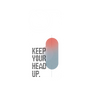 プレミアムパネル［ オリジナル - ドットオーバーレイ - KEEP YOUR HEAD UP/A ］
