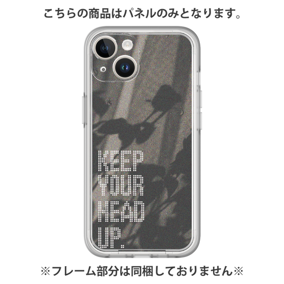 プレミアムパネル［ オリジナル - ドットオーバーレイ - KEEP YOUR HEAD UP/B ］