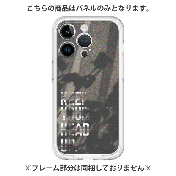 プレミアムパネル［ オリジナル - ドットオーバーレイ - KEEP YOUR HEAD UP/B ］