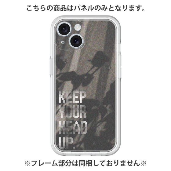 プレミアムパネル［ オリジナル - ドットオーバーレイ - KEEP YOUR HEAD UP/B ］