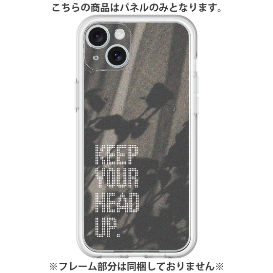 プレミアムパネル［ オリジナル - ドットオーバーレイ - KEEP YOUR HEAD UP/B ］