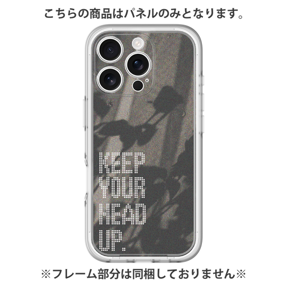 プレミアムパネル［ オリジナル - ドットオーバーレイ - KEEP YOUR HEAD UP/B ］