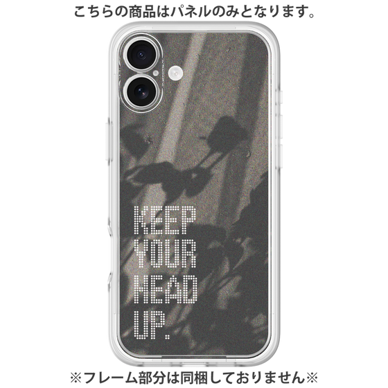 プレミアムパネル［ オリジナル - ドットオーバーレイ - KEEP YOUR HEAD UP/B ］