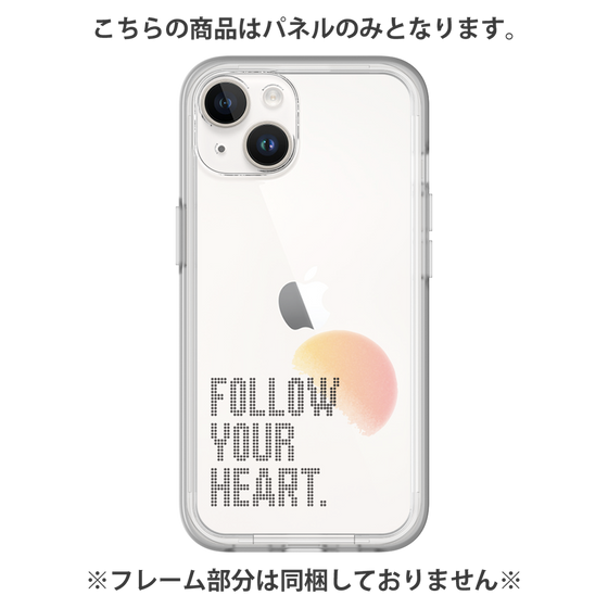 プレミアムパネル［ オリジナル - ドットオーバーレイ - FOLLOW YOUR HEART/A ］