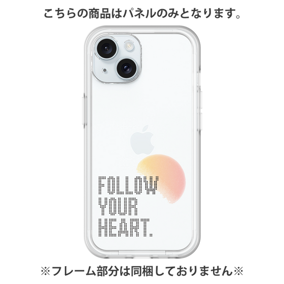 プレミアムパネル［ オリジナル - ドットオーバーレイ - FOLLOW YOUR HEART/A ］