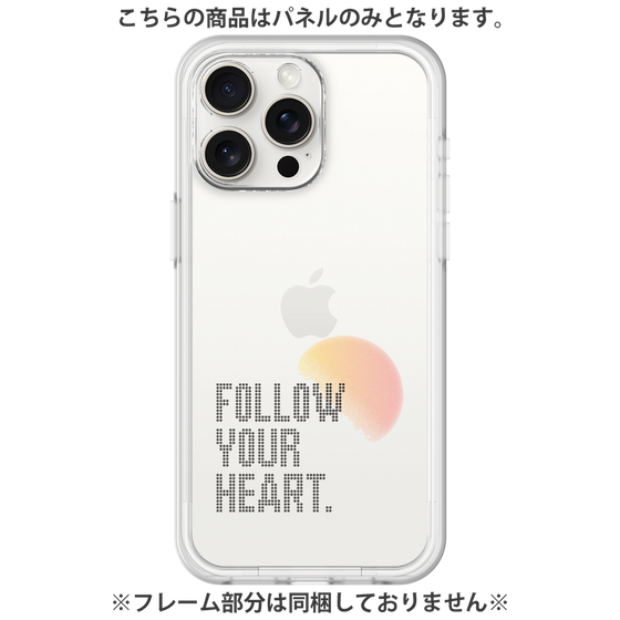 プレミアムパネル［ オリジナル - ドットオーバーレイ - FOLLOW YOUR HEART/A ］
