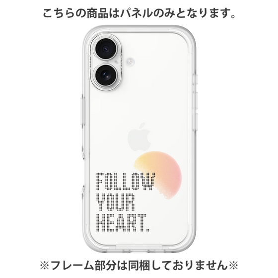 プレミアムパネル［ オリジナル - ドットオーバーレイ - FOLLOW YOUR HEART/A ］