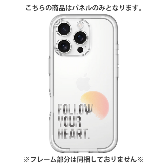 プレミアムパネル［ オリジナル - ドットオーバーレイ - FOLLOW YOUR HEART/A ］