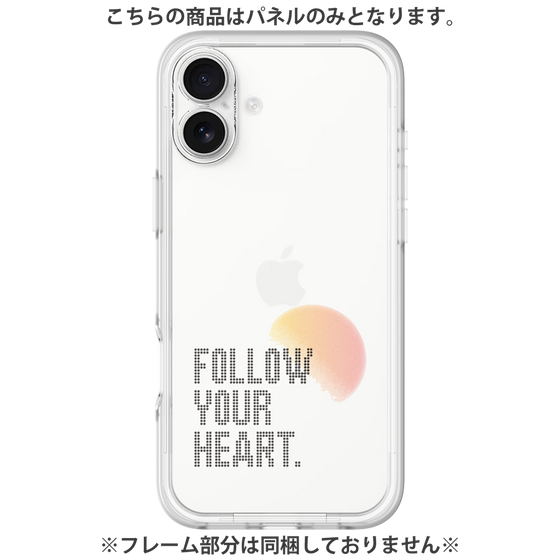 プレミアムパネル［ オリジナル - ドットオーバーレイ - FOLLOW YOUR HEART/A ］