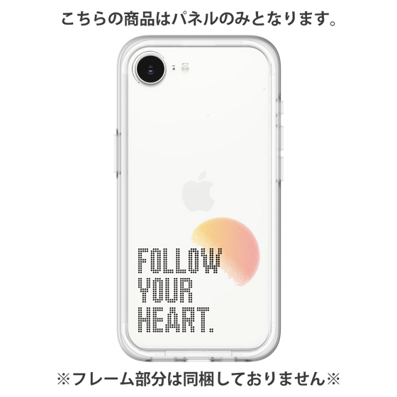 プレミアムパネル［ オリジナル - ドットオーバーレイ - FOLLOW YOUR HEART/A ］
