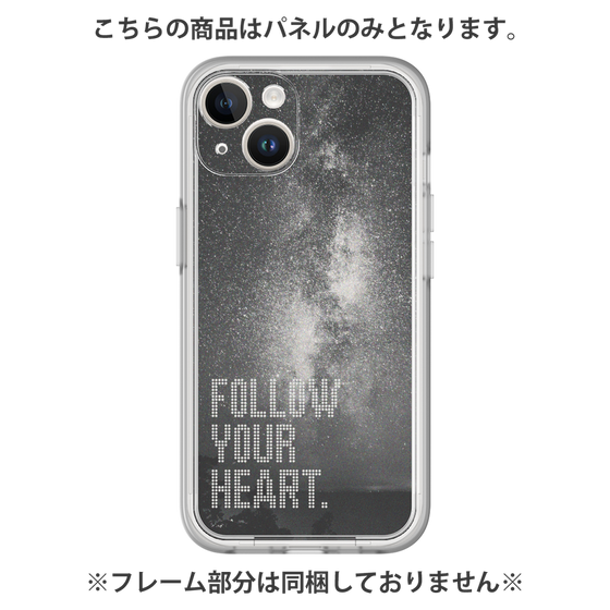 プレミアムパネル［ オリジナル - ドットオーバーレイ - FOLLOW YOUR HEART/C ］