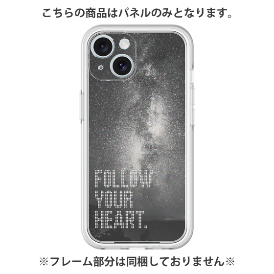プレミアムパネル［ オリジナル - ドットオーバーレイ - FOLLOW YOUR HEART/C ］