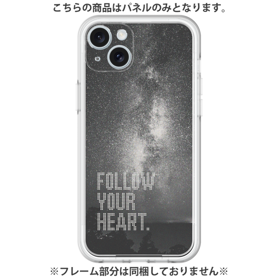 プレミアムパネル［ オリジナル - ドットオーバーレイ - FOLLOW YOUR HEART/C ］