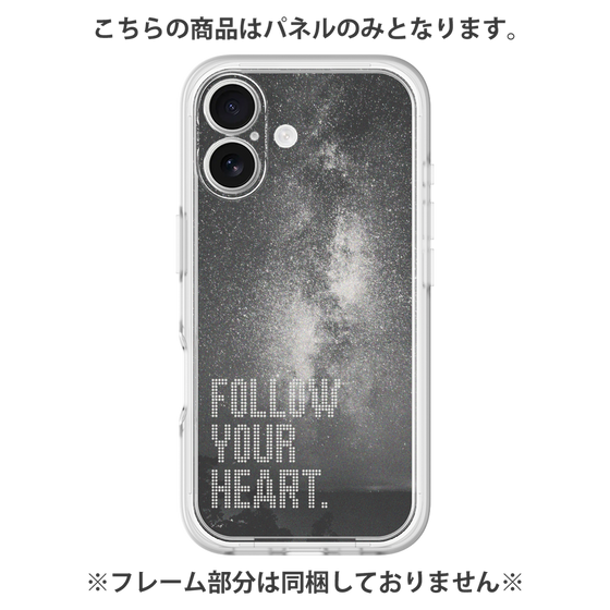プレミアムパネル［ オリジナル - ドットオーバーレイ - FOLLOW YOUR HEART/C ］