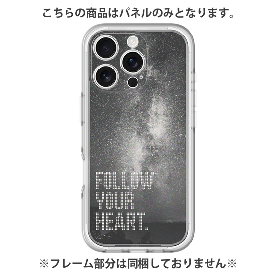 プレミアムパネル［ オリジナル - ドットオーバーレイ - FOLLOW YOUR HEART/C ］