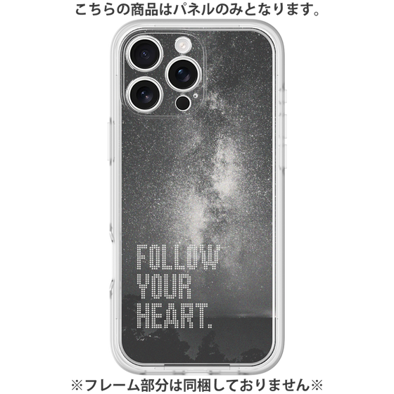 プレミアムパネル［ オリジナル - ドットオーバーレイ - FOLLOW YOUR HEART/C ］