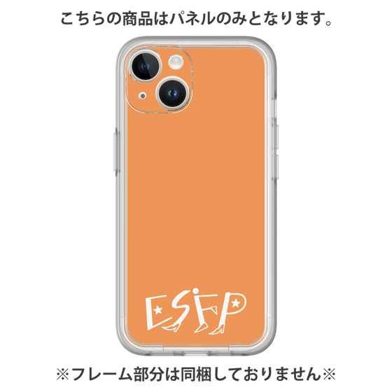 プレミアムパネル［ オリジナル - ESFP エンターテイナー - アルファベット - オレンジ ］