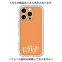 プレミアムパネル［ オリジナル - ESFP エンターテイナー - アルファベット - オレンジ ］