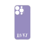 プレミアムパネル［ オリジナル - INTJ 建築家 - アルファベット - パープル ］