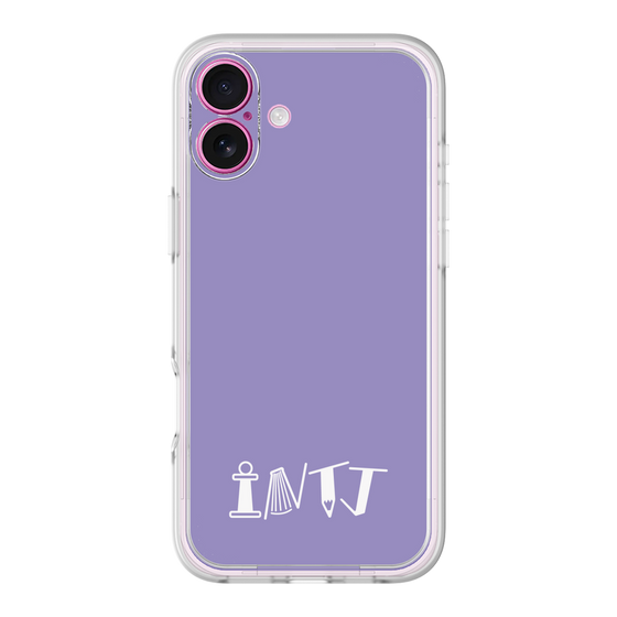 プレミアムパネル［ オリジナル - INTJ 建築家 - アルファベット - パープル ］