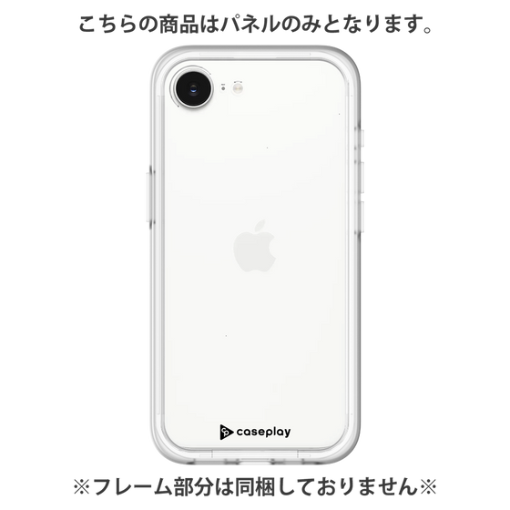 プレミアムパネル［ オリジナル - caseplayロゴ - ブラック/A ］