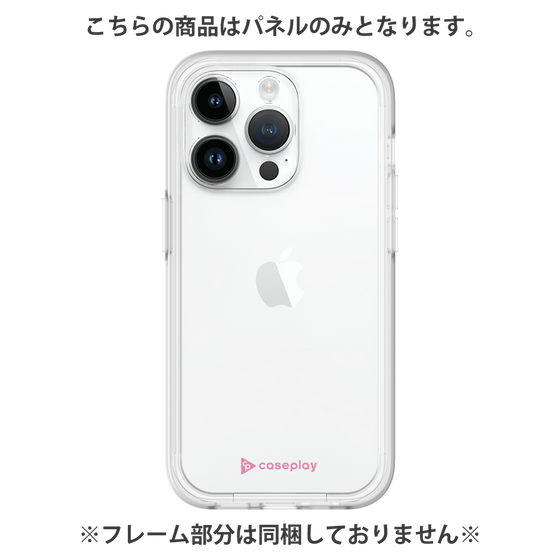 プレミアムパネル［ オリジナル - caseplayロゴ - ピンク/A ］
