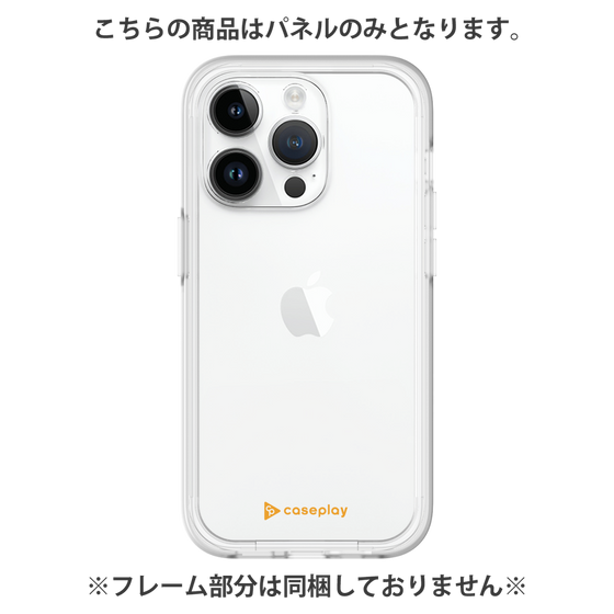 プレミアムパネル［ オリジナル - caseplayロゴ - オレンジ/A ］