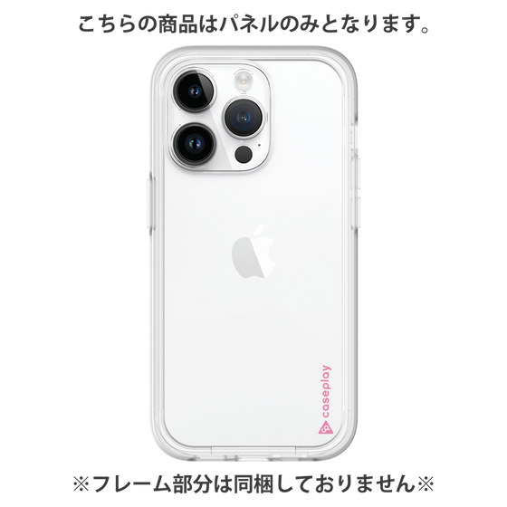 プレミアムパネル［ オリジナル - caseplayロゴ - ピンク/B ］