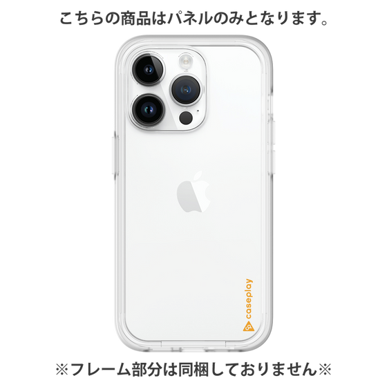 プレミアムパネル［ オリジナル - caseplayロゴ - オレンジ/B ］