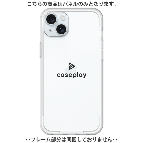 プレミアムパネル［ オリジナル - caseplayロゴ - ブラック/D ］