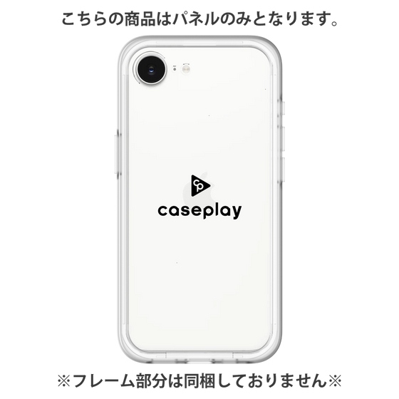 プレミアムパネル［ オリジナル - caseplayロゴ - ブラック/D ］